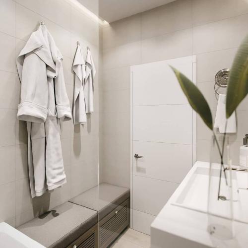 Какая ванная комната вам нравится больше всего 1 или 2? 03