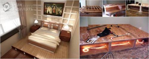 Сделать подиум в квартире, как. Значение подиума в интерьере 03 Сделать подиум в квартире, как. Значение подиума в интерьере 03