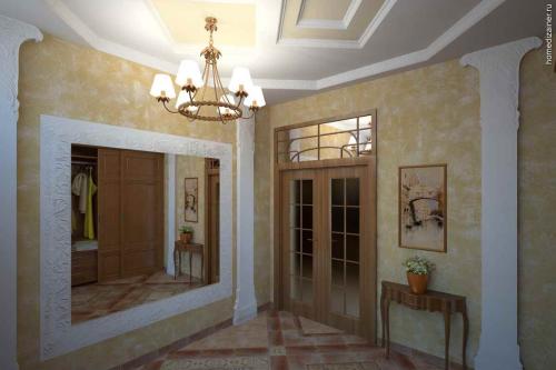 Дизайнерские зеркала в прихожую. Тонкости дизайна прихожей с зеркалами