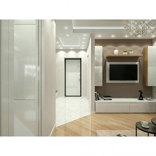 Гостиная в сером цвете. Как Вам идея дизайна? 03