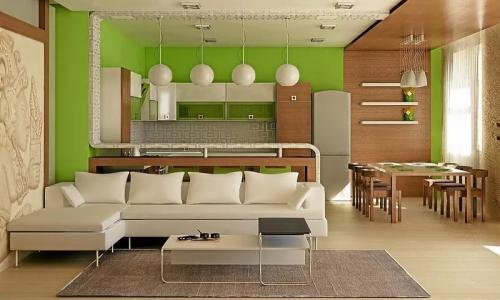 Современный интерьер однокомнатной квартиры. Советы по выбору дизайна однокомнатной квартиры 04 Современный интерьер однокомнатной квартиры. Советы по выбору дизайна однокомнатной квартиры 04