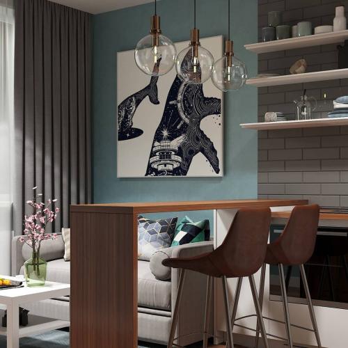 Однокомнатная квартира в ЖК Московские ворота 01