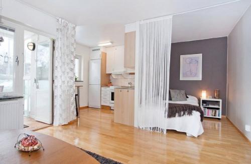 Современный интерьер однокомнатной квартиры. Советы по выбору дизайна однокомнатной квартиры 03 Современный интерьер однокомнатной квартиры. Советы по выбору дизайна однокомнатной квартиры 03