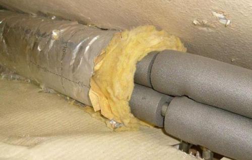 Изоляция труб теплоснабжения в подвале. Как утеплить трубы в подвале?