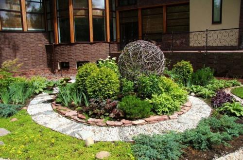 Готовые схемы и проекты клумб. Варианты оформления клумбы