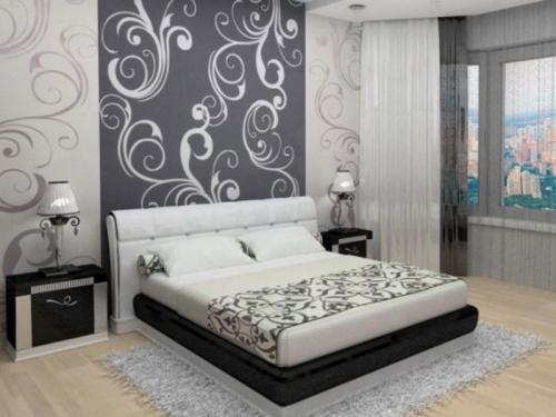 Комбинированные обои в маленькой спальне. Простые правила сочетания обоев в интерьере спальни