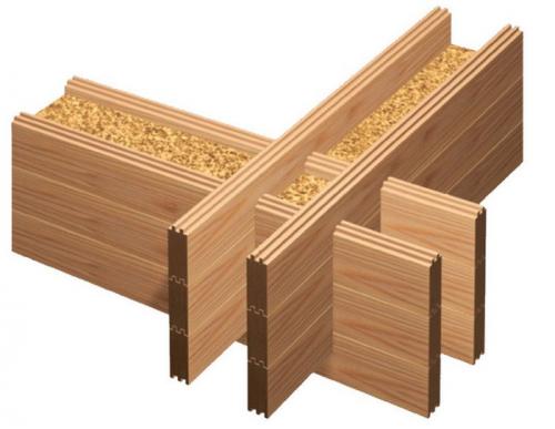 Дома из профилированного клееного бруса. Особенности домов из бруса