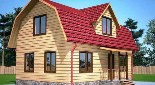 Двускатная мансардная крыша своими руками. Выбор конструкции кровли