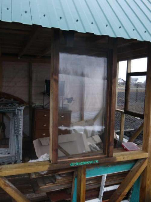 Глухое окно своими руками