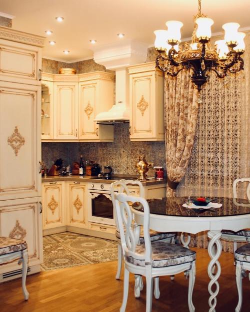 Кухня в классическом стиле от нашей подписчицы. Оцените. 02