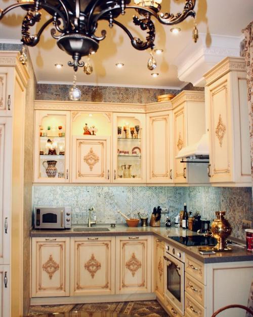 Кухня в классическом стиле от нашей подписчицы. Оцените. 01