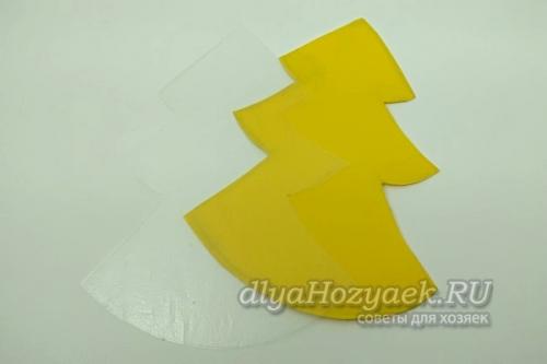 Мягкие елочные игрушки своими руками. Елочная игрушка в виде елки своими руками к Новому году Крысы