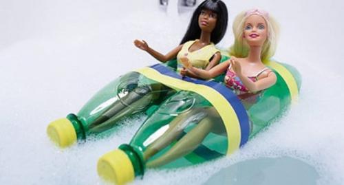 Плот из бутылок. Как построить плот из пластиковых бутылок