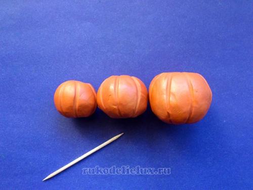 Интерьер для хэллоуина своими руками. Как сделать тыкву из пластилина к хэллоуину