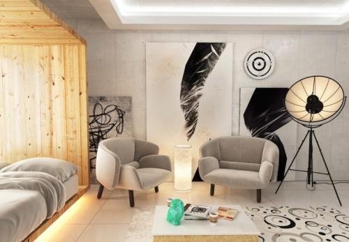 Какие картины в зале вешают. Различие современных картин