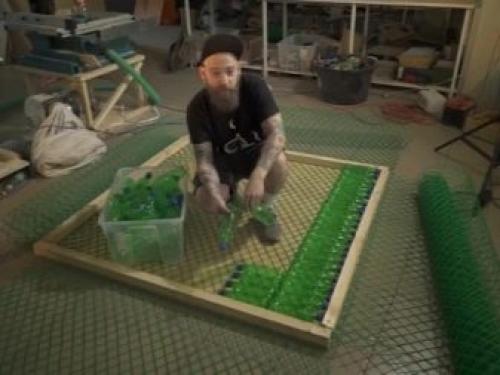 Лодка из бутылок своими руками. Изготовление лодки из пластиковых бутылок 07