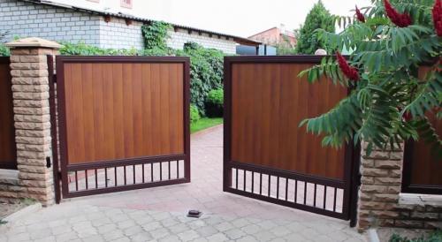 Распашные ворота своими руками чертежи схемы. Ворота своими руками – 120 фото, чертежей и эскизов не сложных современных и классических вариантов ворот
