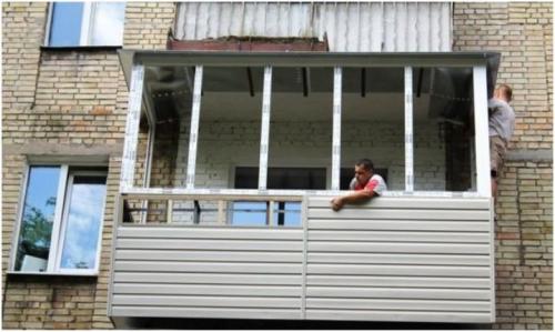 Как закрыть балкон своими руками. Выбор материалов для наружной отделки балкона 19