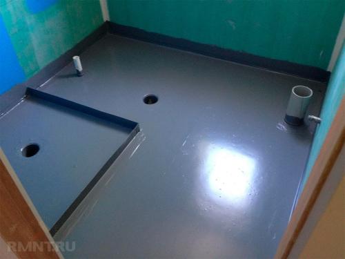 Гидроизоляция для душа без поддона материалы. Оклеечная изоляция 02 Гидроизоляция для душа без поддона материалы. Оклеечная изоляция 02