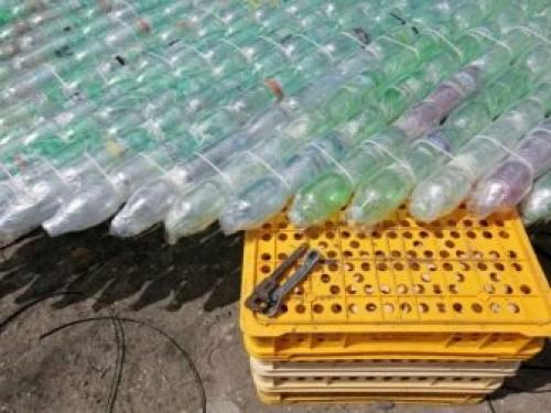 Лодка из бутылок своими руками. Изготовление лодки из пластиковых бутылок 03