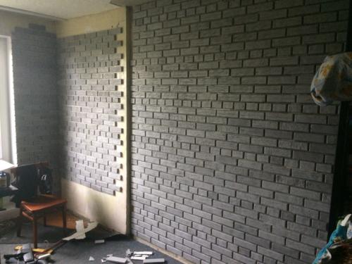Кирпичная стена из пенопласта. Кирпич из пенопласта: как сделать, укладка, недостатки