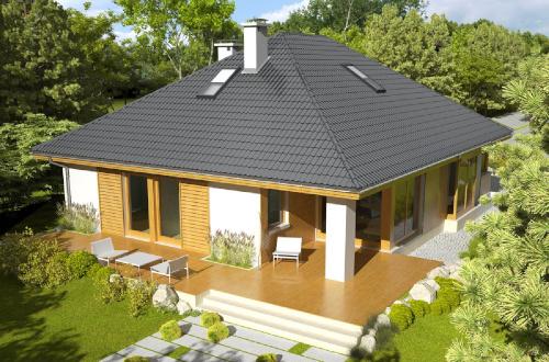 Односкатная крыша из металлопрофиля. Преимущества и недостатки односкатных крыш 02 Односкатная крыша из металлопрофиля. Преимущества и недостатки односкатных крыш 02