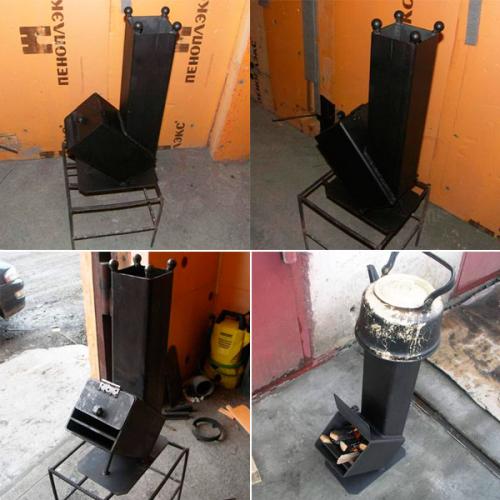 Ракетная печь своими руками. Как сделать ракетную печь своими руками