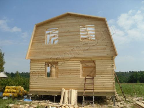 Дом 6 н.  Дома из бруса 6 на 4 14 Дом 6 н.  Дома из бруса 6 на 4 14