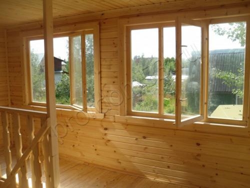 Дом 6 н.  Дома из бруса 6 на 4 17 Дом 6 н.  Дома из бруса 6 на 4 17