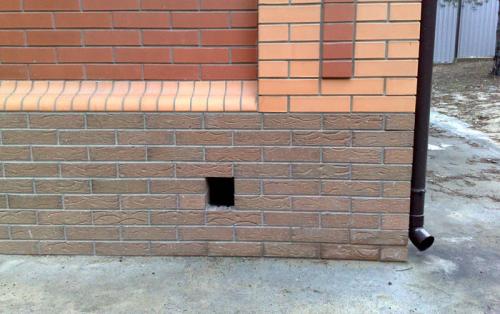 Продухи в фундаменте. Для чего еще необходимы цокольные продухи? 01