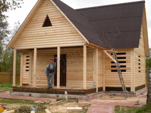 Дом 6 н.  Дома из бруса 6 на 4 13 Дом 6 н.  Дома из бруса 6 на 4 13