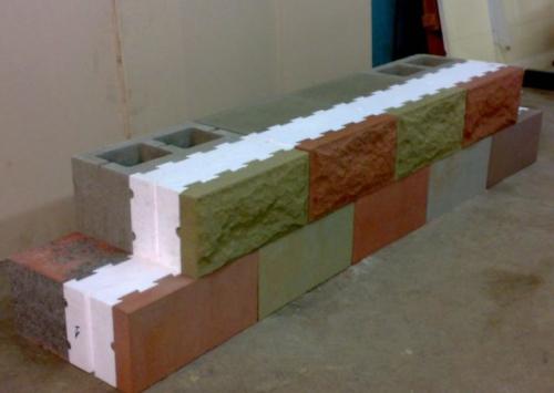 Комбинированные строительные блоки. Стеновые блоки с облицовкой и утеплителем для строительства