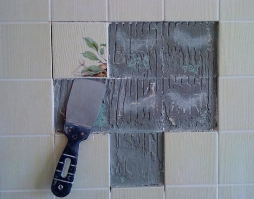Треснула плитка в ванной чем замазать. Как оригинально замаскировать разбитый кафель
