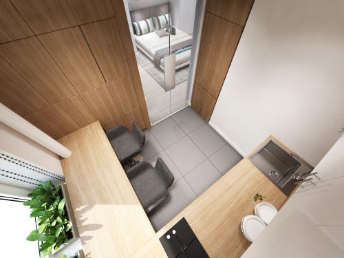 Однокомнатная квартира для молодой семьи без детей 06