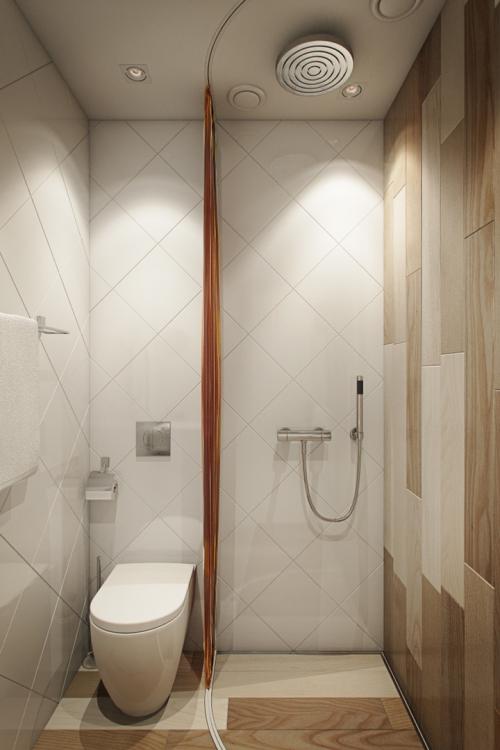 Компактная студия. Что Вам понравилось в дизайне этой студии? 07