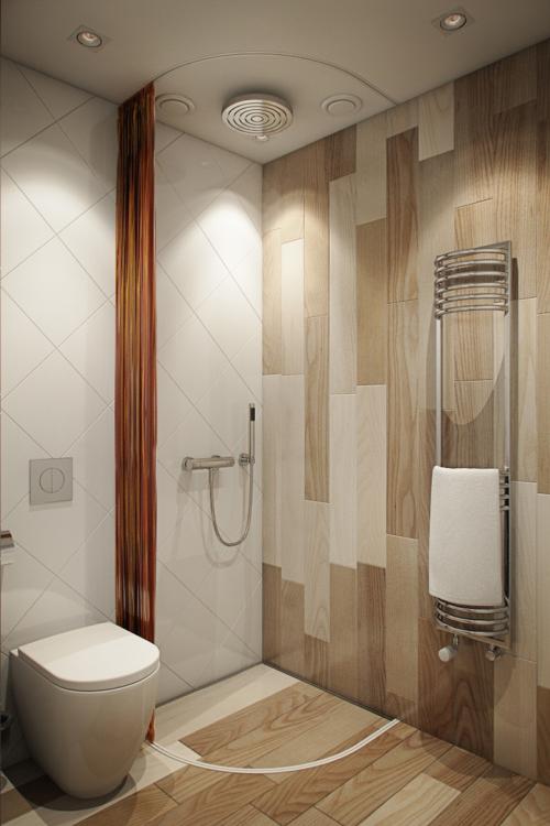 Компактная студия. Что Вам понравилось в дизайне этой студии? 08