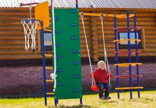 Детский спортивный комплекс деревянный своими руками. Описание