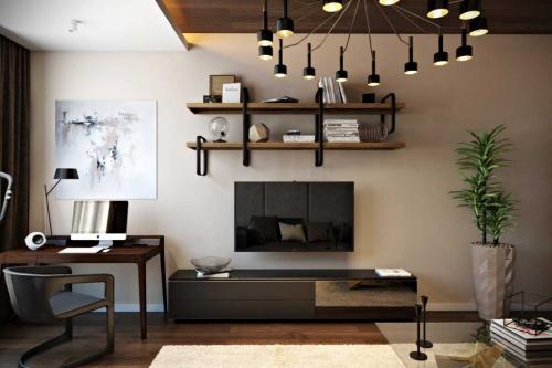 Дизайн — проект гостиной, 16 кв.м 01