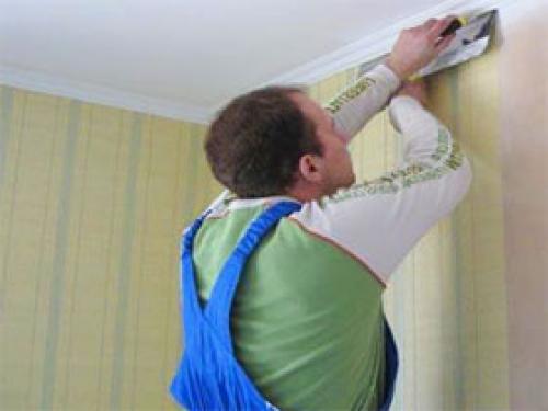 Как клеить комбинированные обои в углах. Как клеить обои в углах