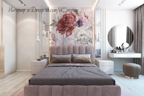 Очаровательный дизайн спальни 01