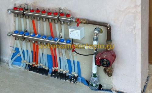 Расчет насоса для теплого пола. Напор и мощность 03