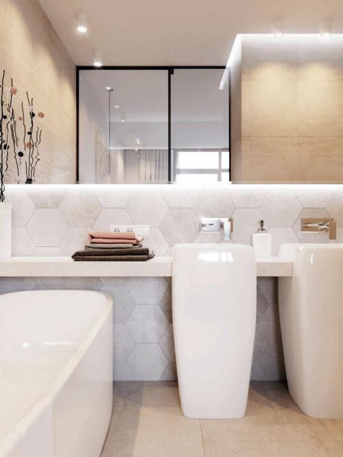 Нежный, светлый, легкий дизайн квартиры 08