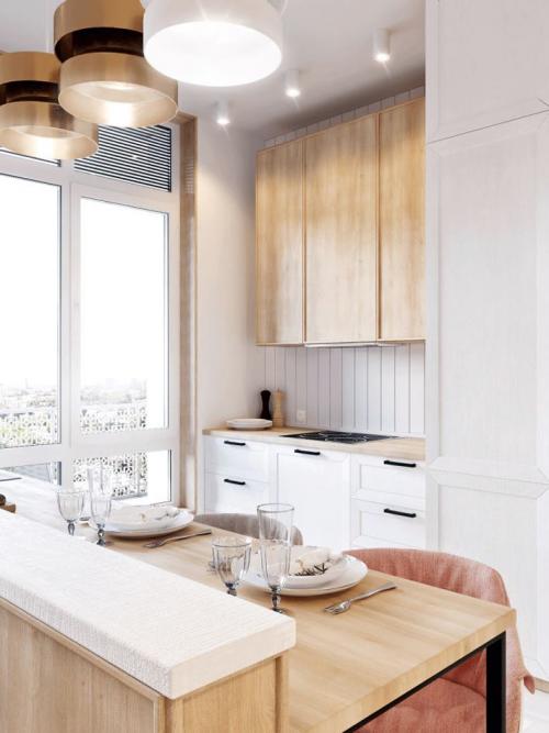 Нежный, светлый, легкий дизайн квартиры 04