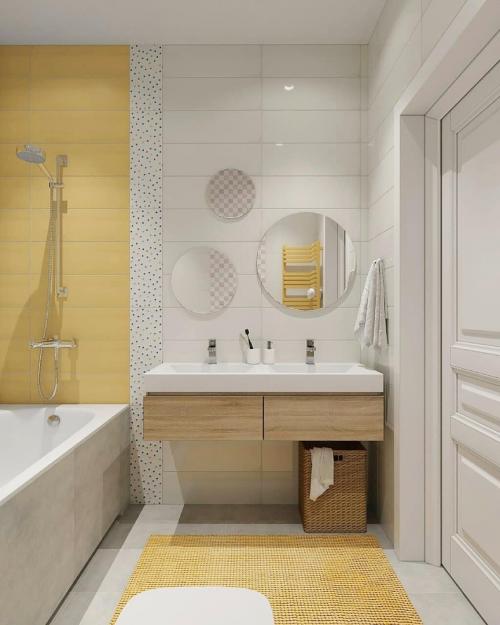 Что Вам понравилось больше в дизайне этой ванной комнаты? 01