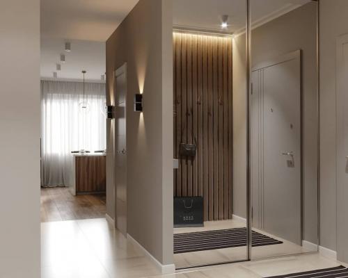 Какой вариант дизайна прихожей Вам понравился больше: 1 или 2? 02