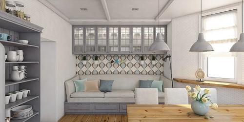 Дизайн — проект гостиной с эркером 04