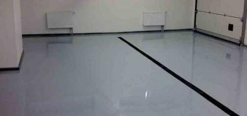 Полиуретановый пол в гараж. Виды наливного пола для гаража