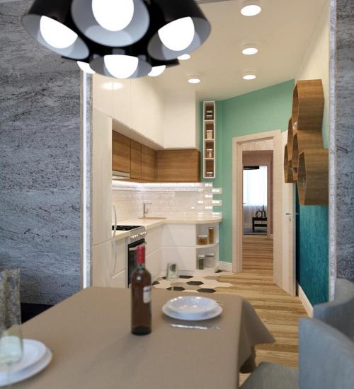 Зонирование - прием разделения общего пространства помещения на функциональные зоны. 03