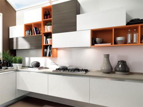 Открытые шкафчики для кухни. Обзор кухонных шкафов: 100 фото примеров