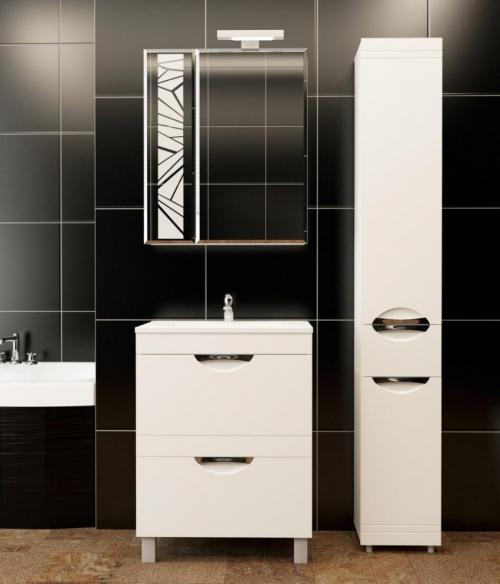 Открытые шкафчики для ванной комнаты. Шкаф в ванную – 110 фото красивых примеров 2019-2020 использования шкафа в ванной комнате